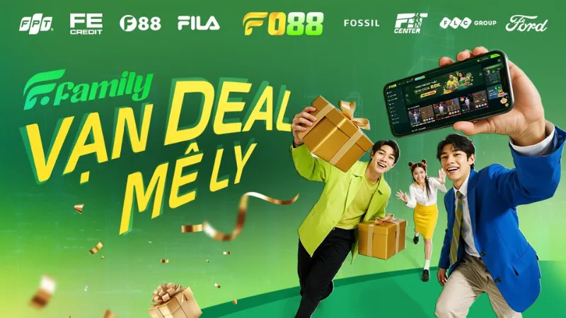 Danh sách đối tác trên nhiều lĩnh vực tham gia chiến dịch F Family